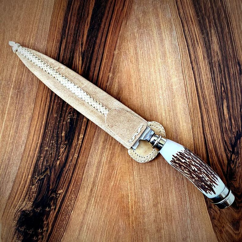 CUCHILLO FIRE INOX CIERVO ALPACA 20CM - FIRE CHILE-6