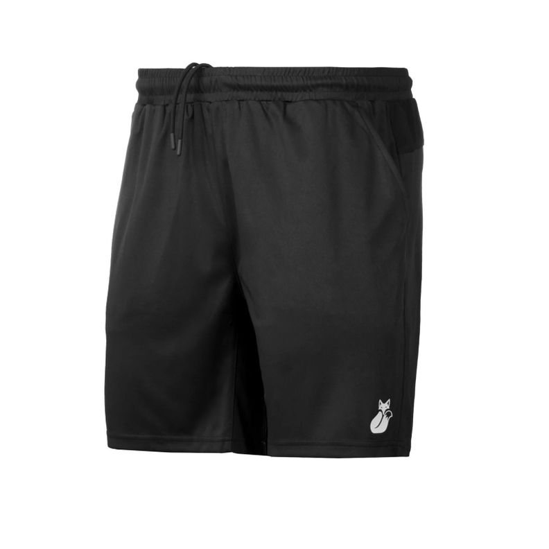 Short Tilki Khombi Temel Negro Tenis Padel-0
