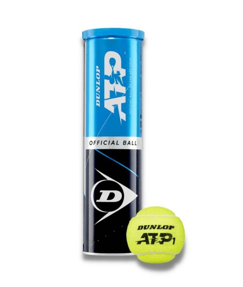 Tarro de Pelotas de Tenis Dunlop ATP X4-1