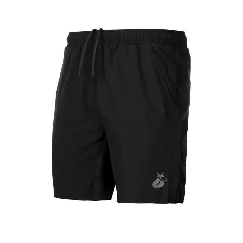 Short Tilki Poly 2.0 Temel Negro Gris Tenis Padel-0