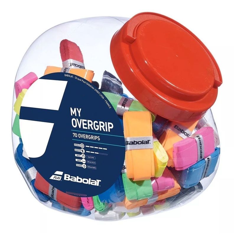 Overgrip Babolat My Overgrip Multicolor X70 Tenis/Padel-1