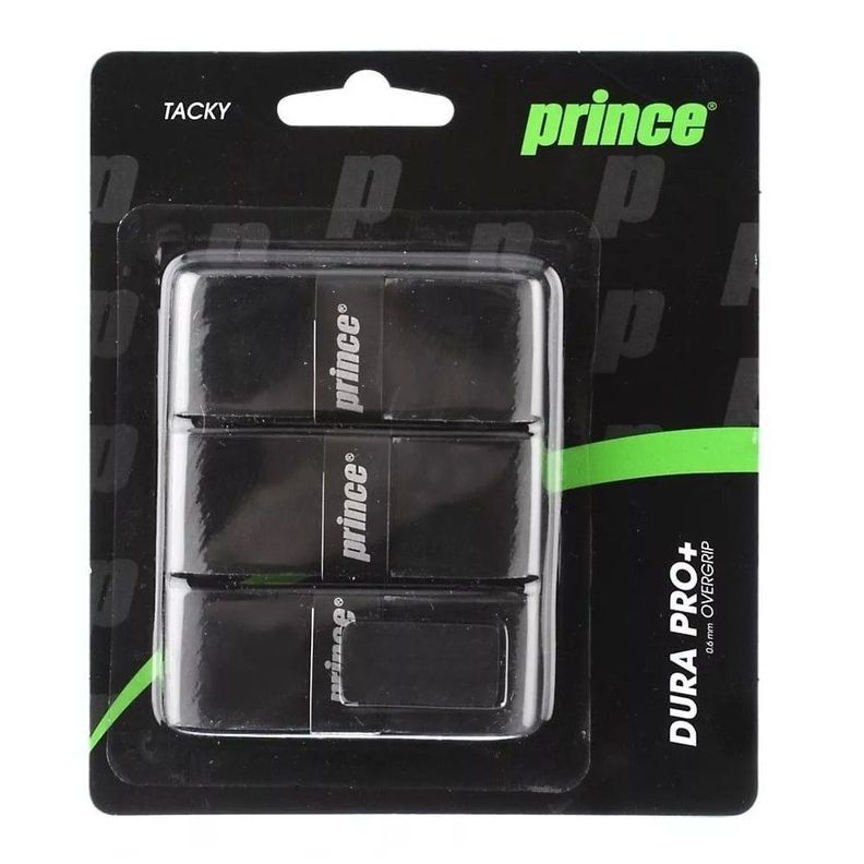 Overgrip Prince Durapro+ Negro X3 Tenis/Padel-1