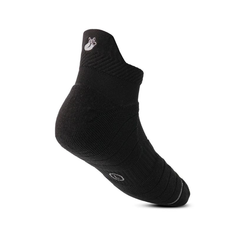 Calcetin Tilki Tobillero Lehinde Negro/Gris Tenis Padel 35-38