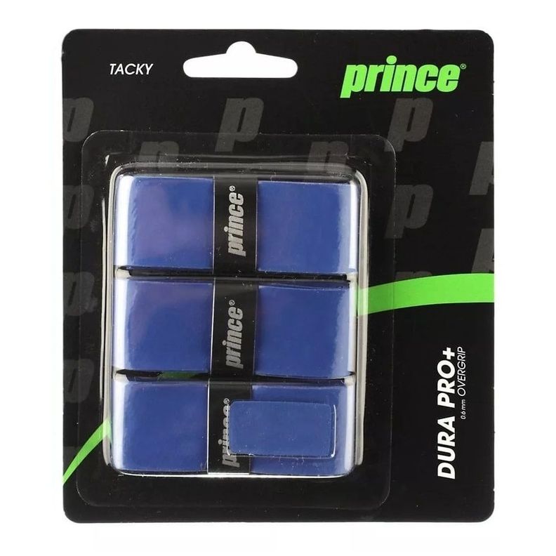 Overgrip Prince Durapro+ Azul X3 Tenis/Padel-0