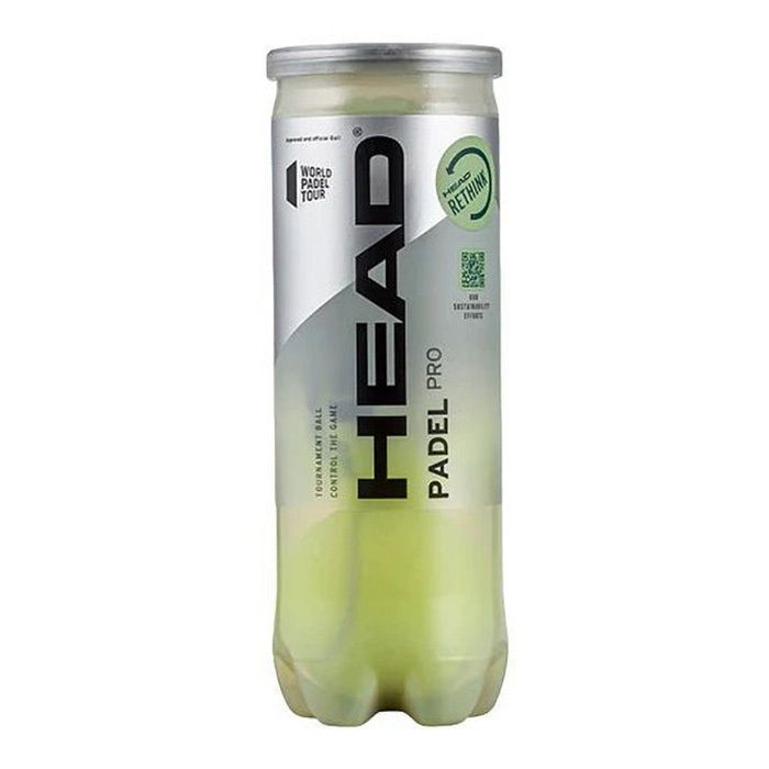 Tarro de Pelotas Head Padel Pro X3-0