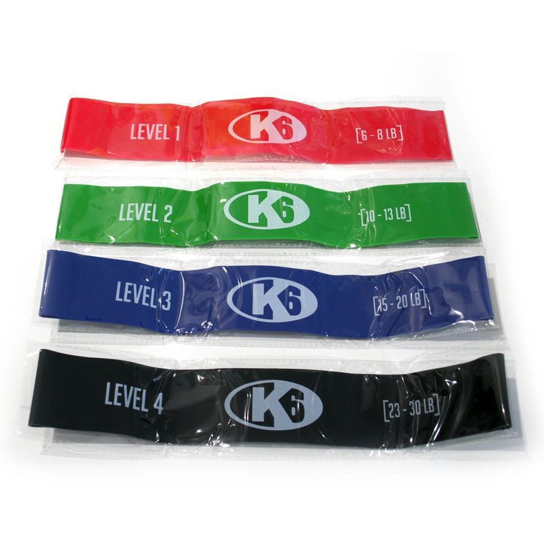 Set Banda Elástica K6 de Resistencia X4 -1