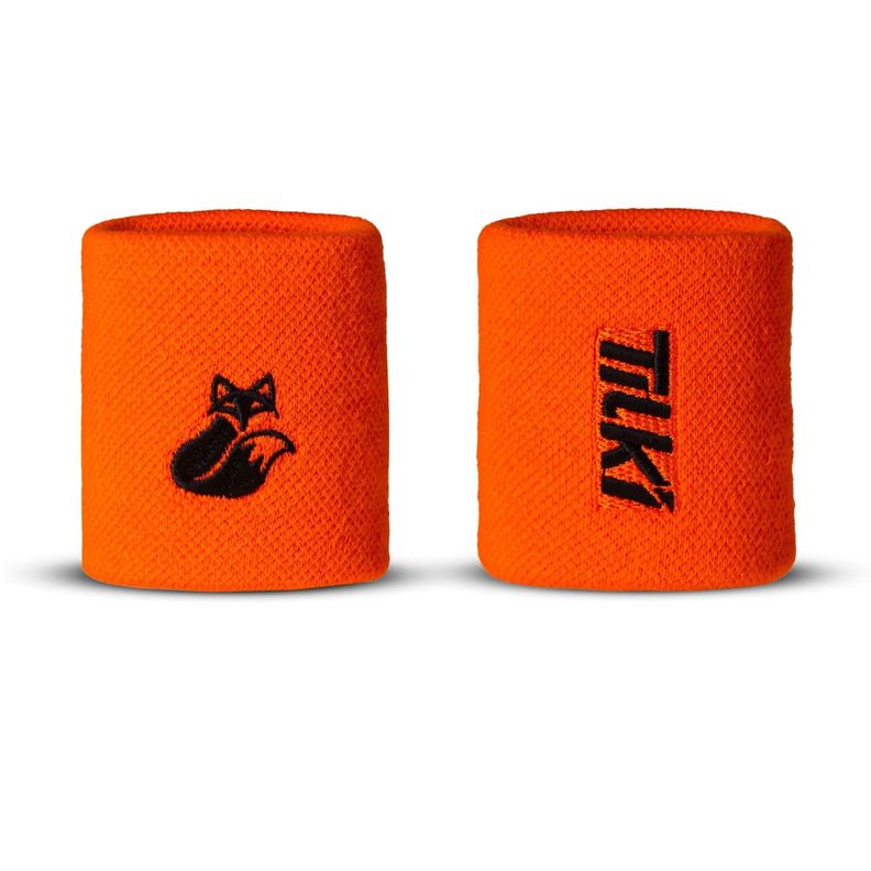 Muñequera Tilki Corta Pro Terry Gris X2 Tenis Padel-1
