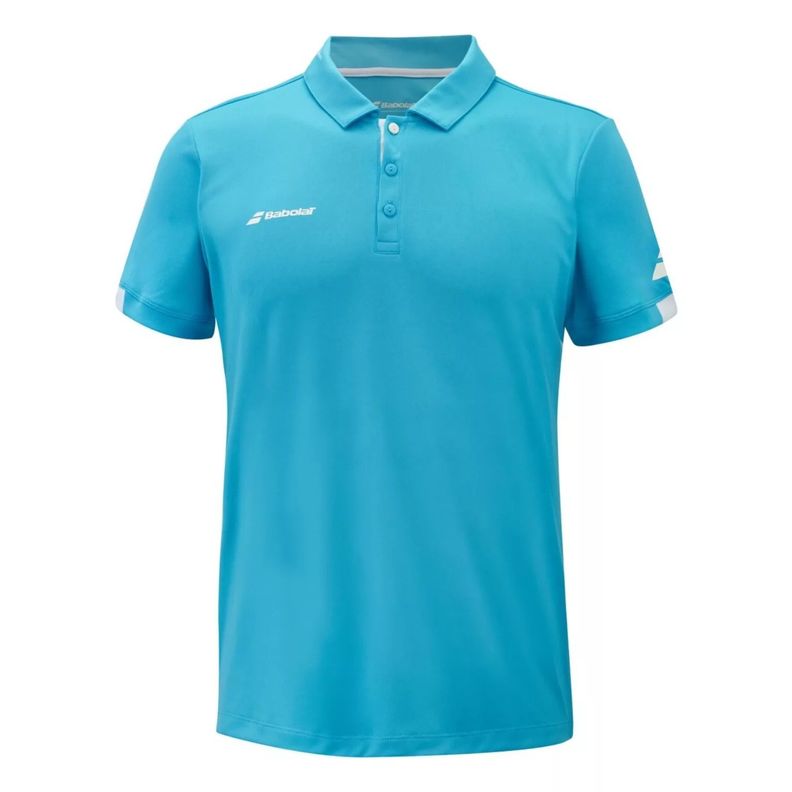 Polera Babolat Play Polo Celeste Tenis Padel-0