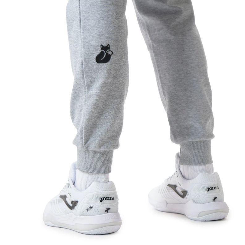 Pantalón Tilki Algodón Lehinde Gris Tenis Padel-1