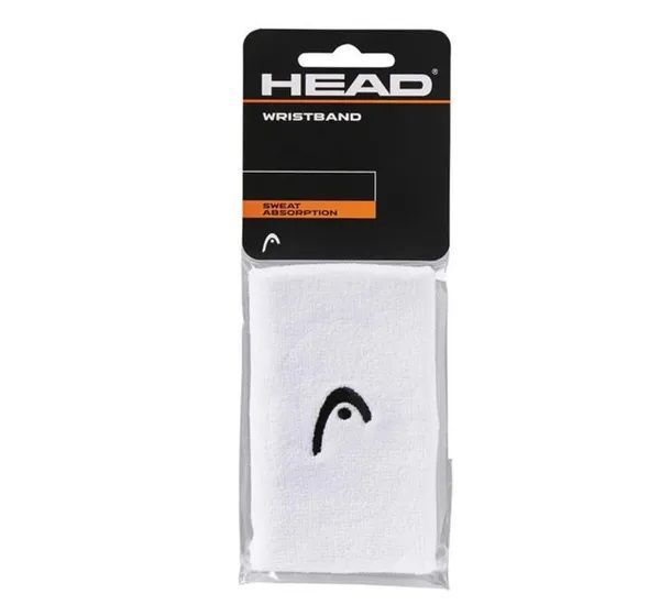 Muñequera Head Larga Blanco X2 Tenis/Padel-0