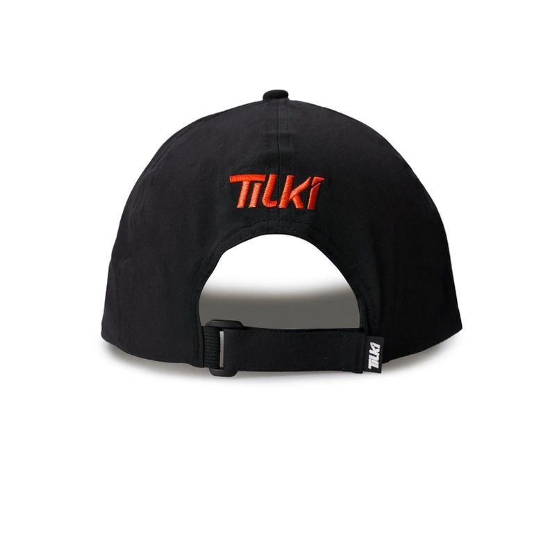 Gorro Tilki Sport Pro Fox Lehinde Negro Naranjo Tenis Padel-1