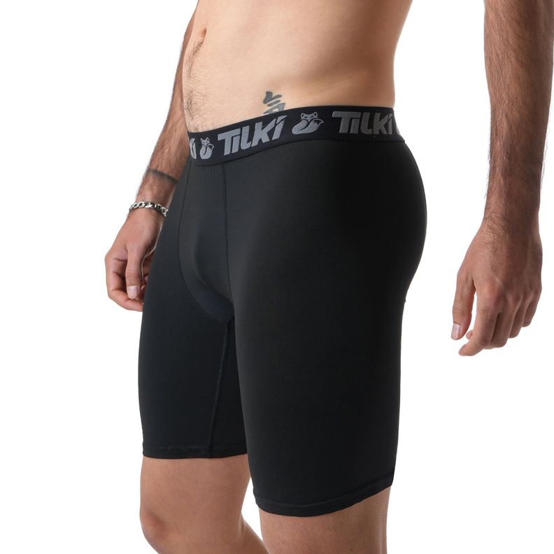 Calza Tilki corta Hareket Negra Tenis Padel Negro S-M