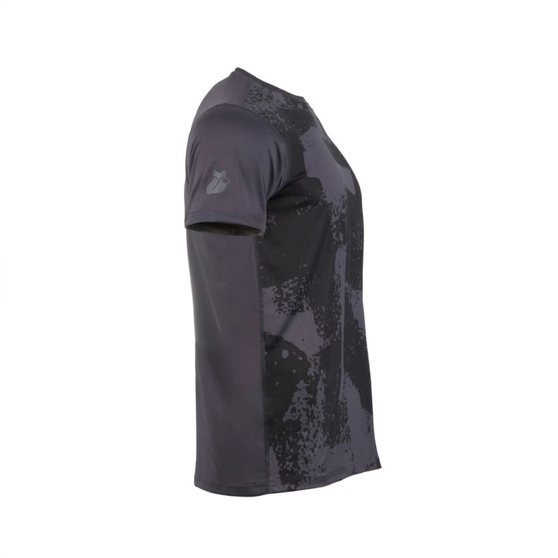 Polera Tilki Print Poly Temel Negra Tenis Padel-1