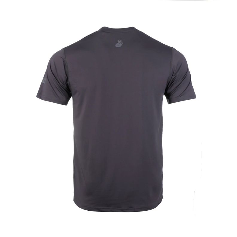 Polera Tilki Print Poly Temel Negra Tenis Padel-2