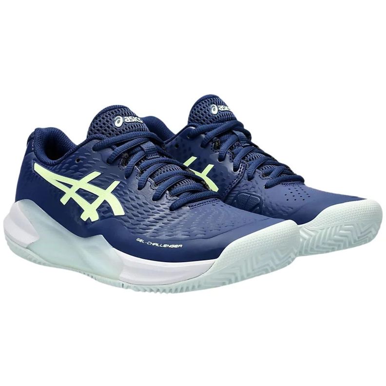 Zapatilla Asics Mujer Gel Challenger 14 Blue Expanse Tenis Padel-1