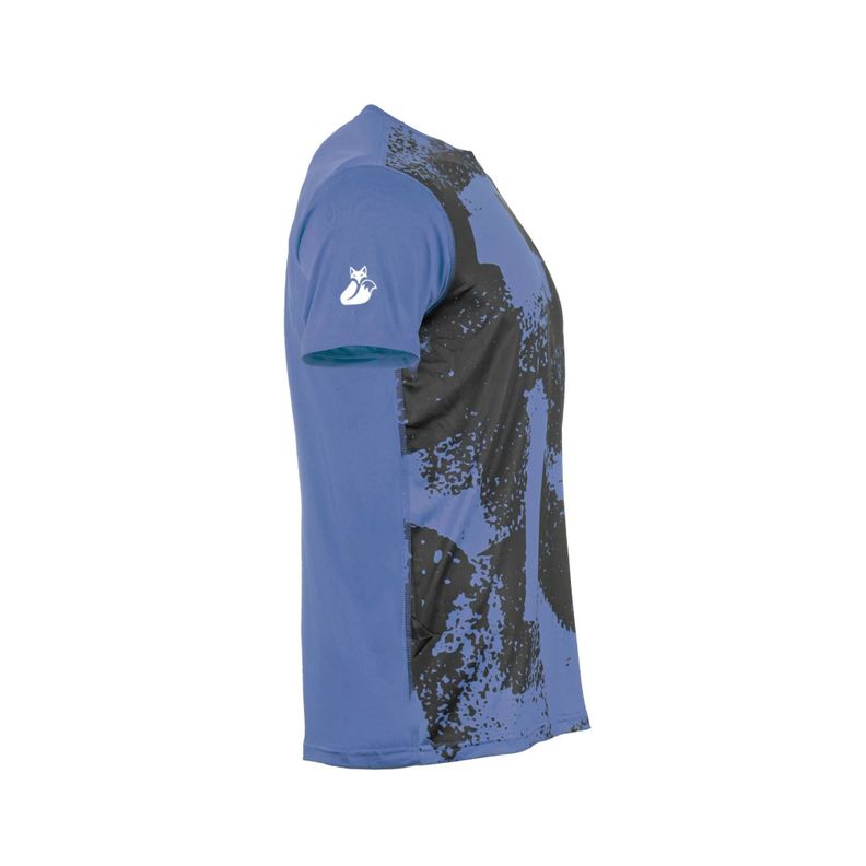 Polera Tilki Print Poly Temel Azul Tenis Padel-1