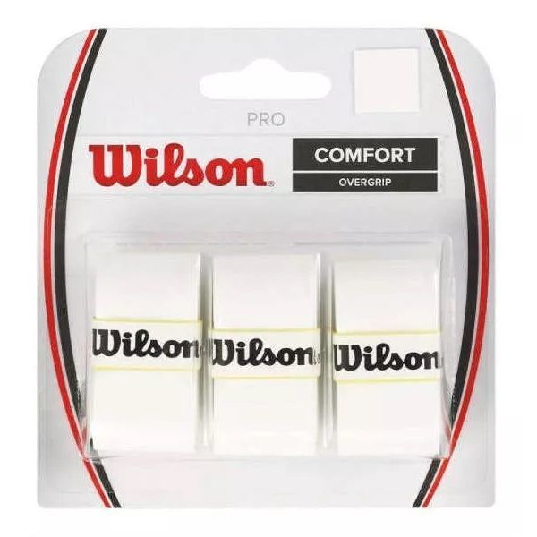 Overgrip Wilson Pro Comfort Blanco X3  Tenis/Padel-0