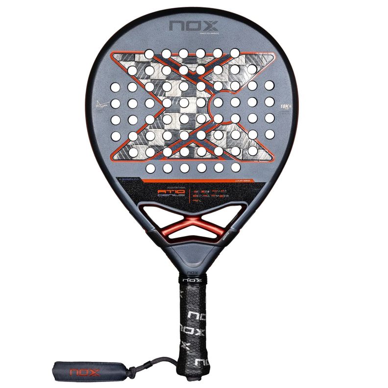 Pala de Padel Nox At10 Genius 18k Alum By Agustin Tapia 2025-0