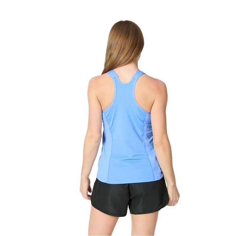 Polera Wilson Mujer Tour Tank Azul Tenis Padel-2