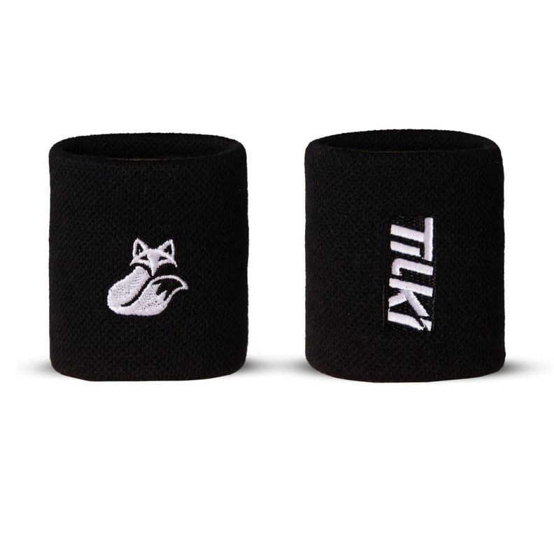 Muñequera Tilki Corta Pro Terry Blanca X2 Tenis Padel-1