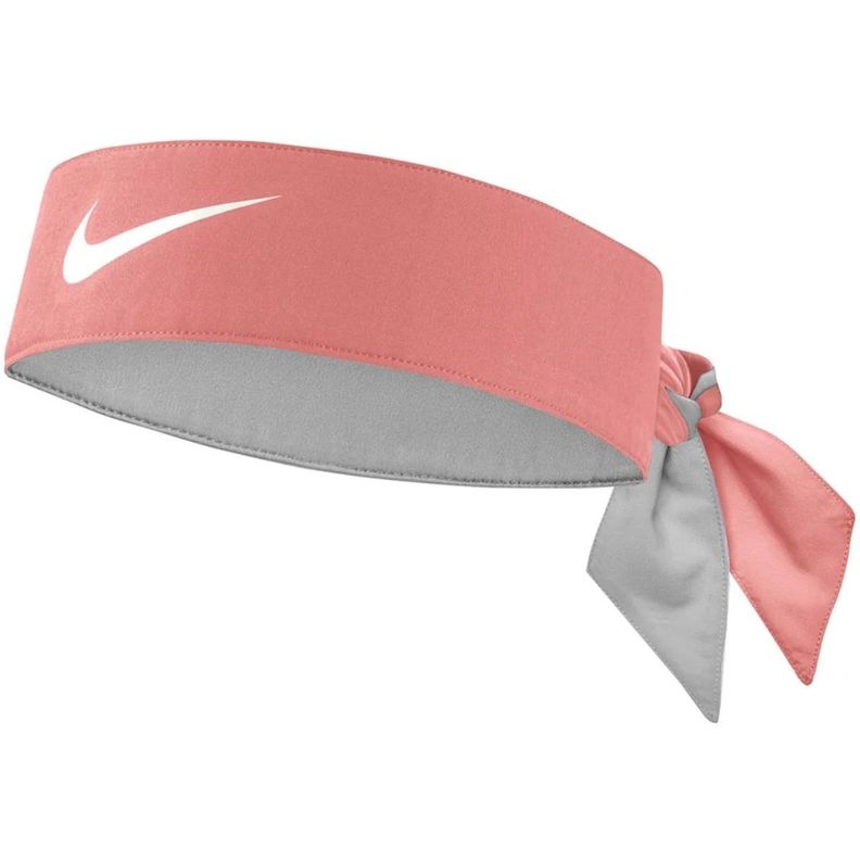 Bandana Nike Rosada Logo Blanco Tenis Padel -0
