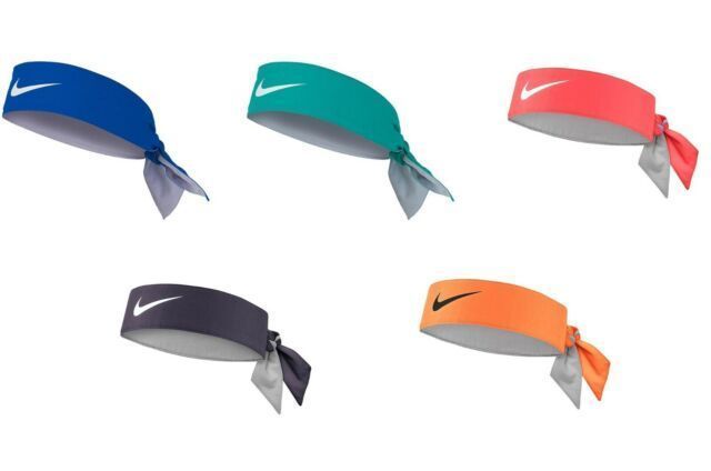 Bandana Nike Rosada Logo Blanco Tenis Padel -1
