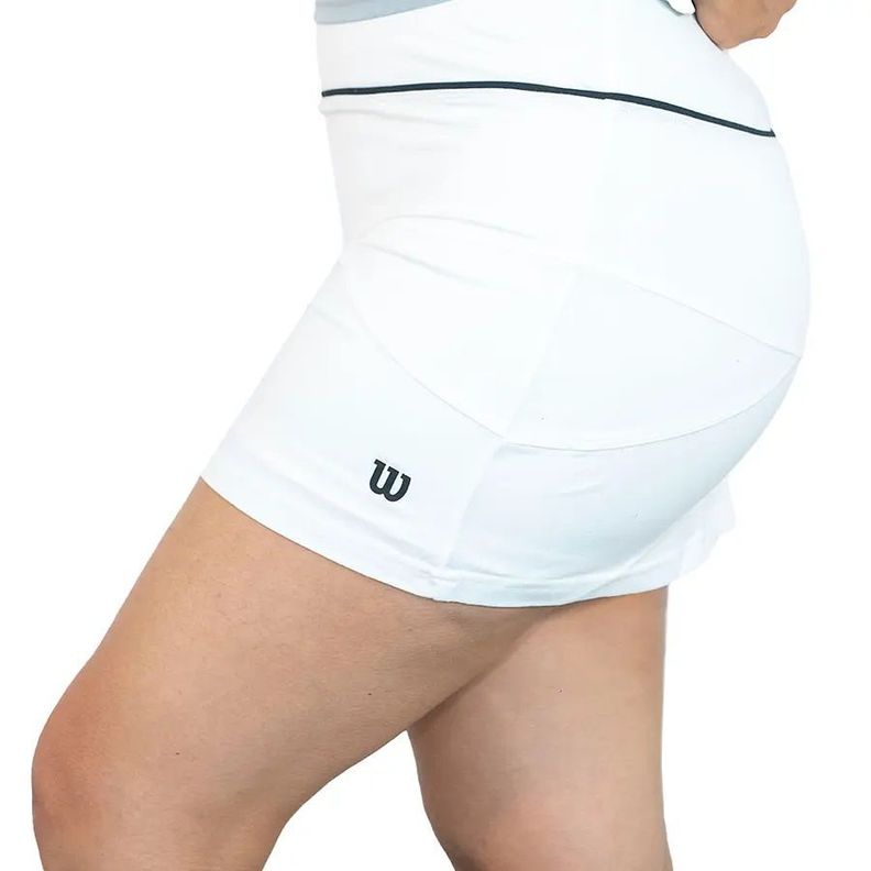 Falda Wilson Con Calza Blanca Tenis Padel-2