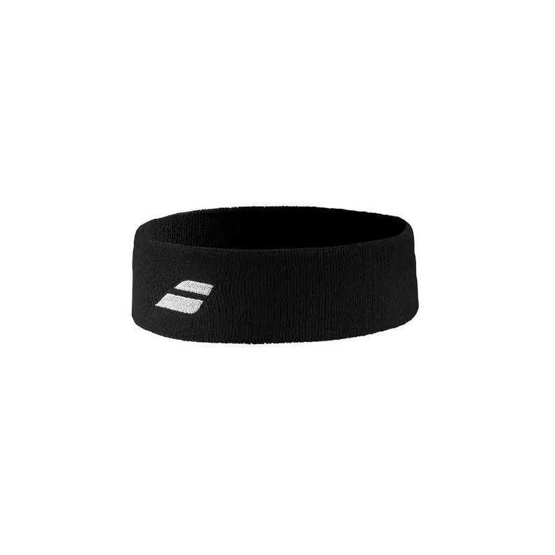 Cintillo Babolat Negro Logo Blanco Tenis Padel