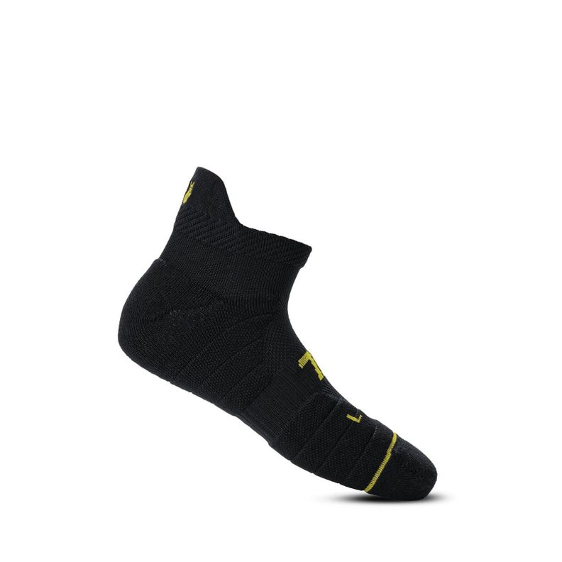 Calcetin Tilki Tobillero Lehinde Negro/Amarillo Tenis Padel 35-38