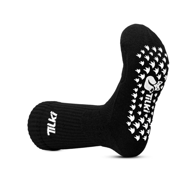 Calcetín Tilki Antideslizante Lehinde Negro Tenis Padel-1