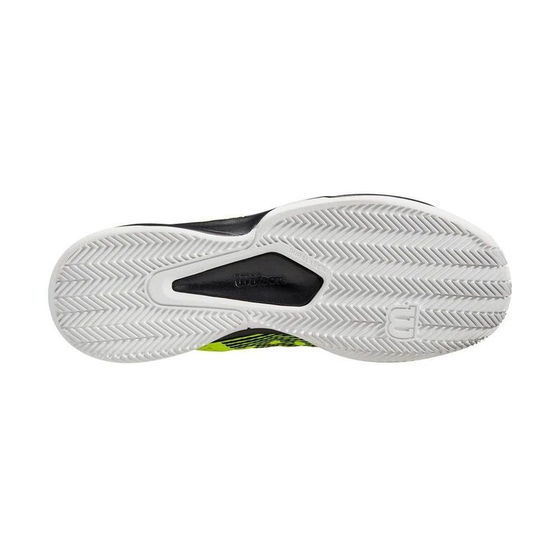 Zapatilla Wilson Hurakn Negro Amarillo Tenis Padel-2