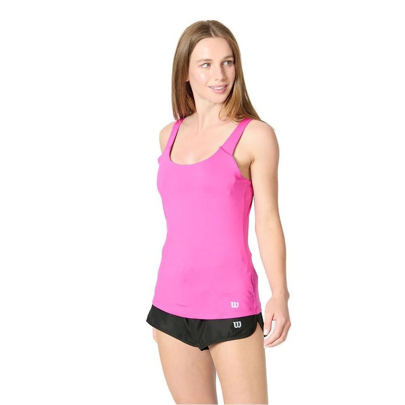 Polera Wilson Mujer Su Ladder Back Tenis Padel-1