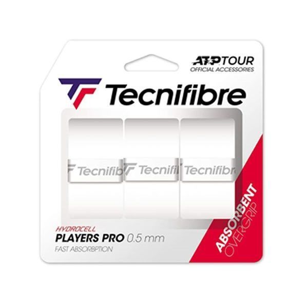 Overgrip Tecnifibre Pro Players Blanco X3 Tenis/Padel-0