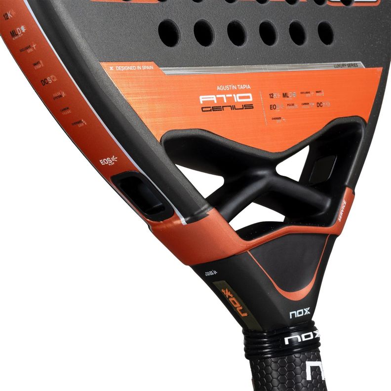 Pala de Padel Nox AT10 Genius Attack 12K by Agustin Tapia 2025-1
