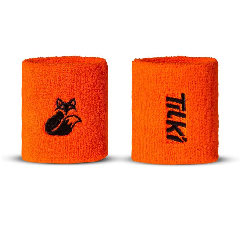 Muñequera Tilki Corta Pro Terry Naranjo X2 Tenis Padel-0