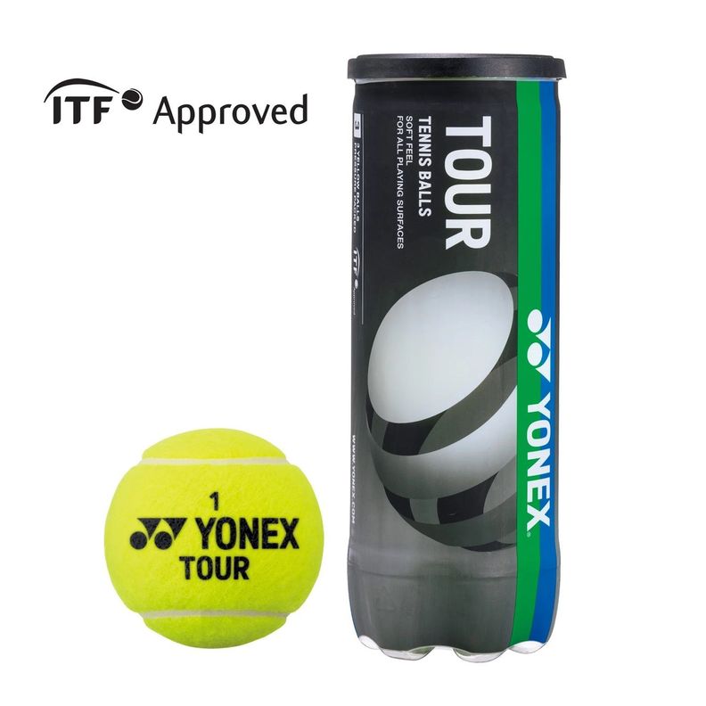 Tarro de Pelota Yonex Tenis Tour X3