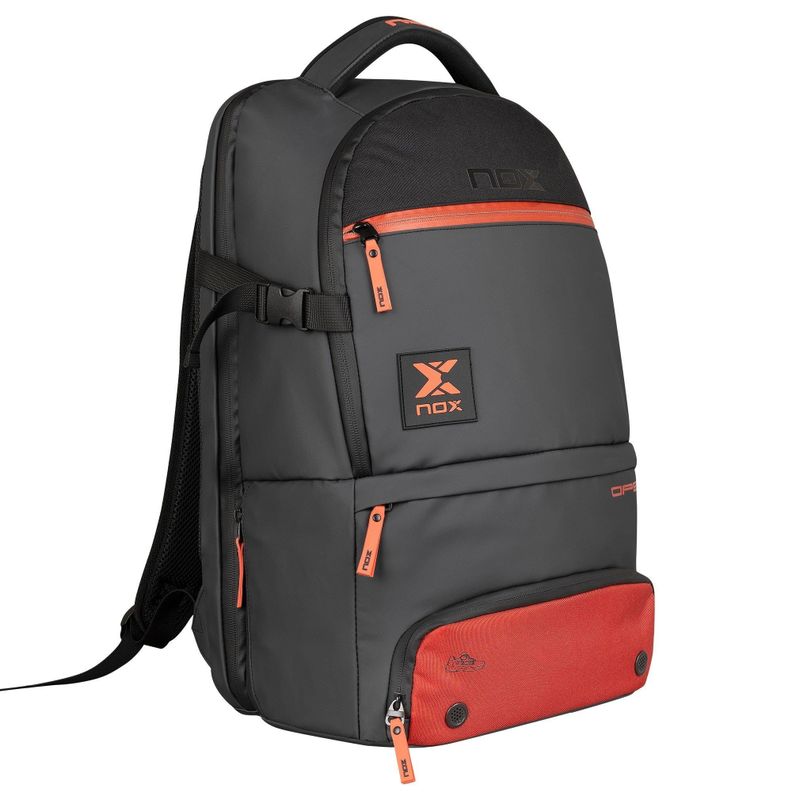Mochila Nox Luxury Open Series Negro/Rojo-0