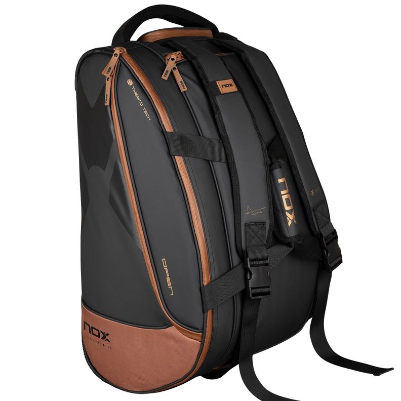 Bolso Paletero Nox Open Series Negro/Marrón-2