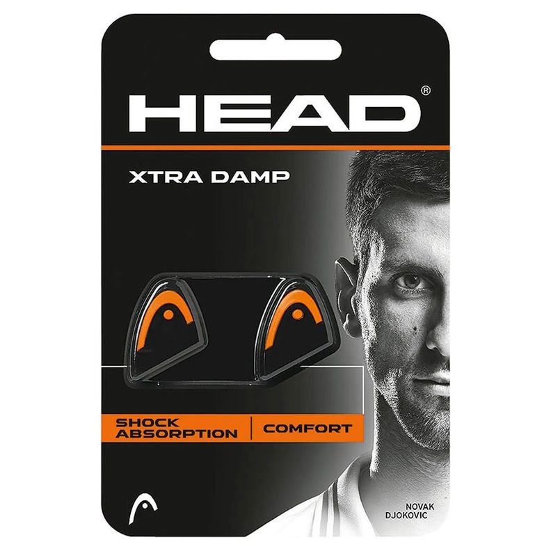 Antivibrador Tenis Head Xtra Damp Negro/Naranjo X2-0