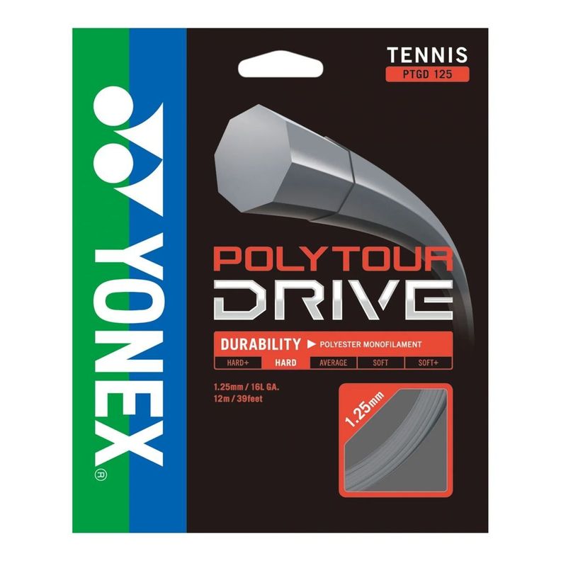 Cuerda Yonex Poly Tour Drive 1.25 - 12m-0