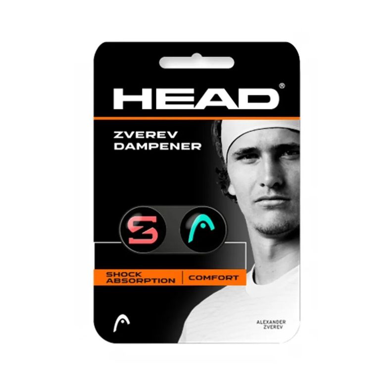 Antivibrador Tenis Head Zverev Dampener Negro X2-0