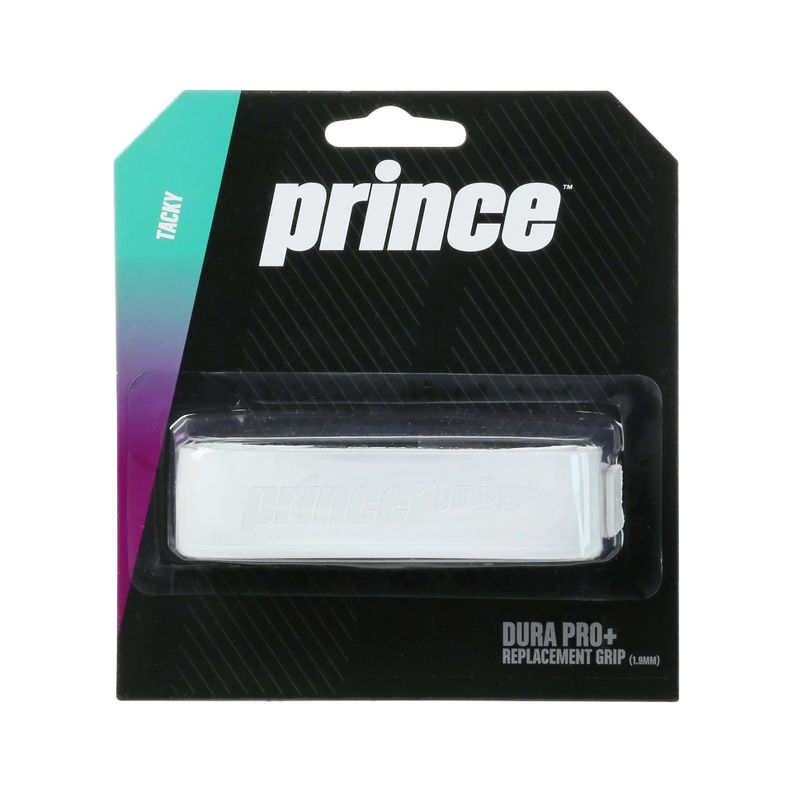 Grip Prince Durapro+ Blanco Tenis Padel-0