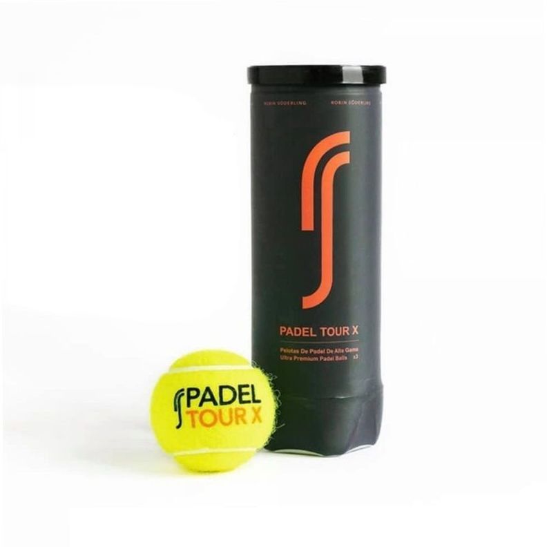 12 Tarros de Pelotas Robin Soderling Padel Tour X X3-0
