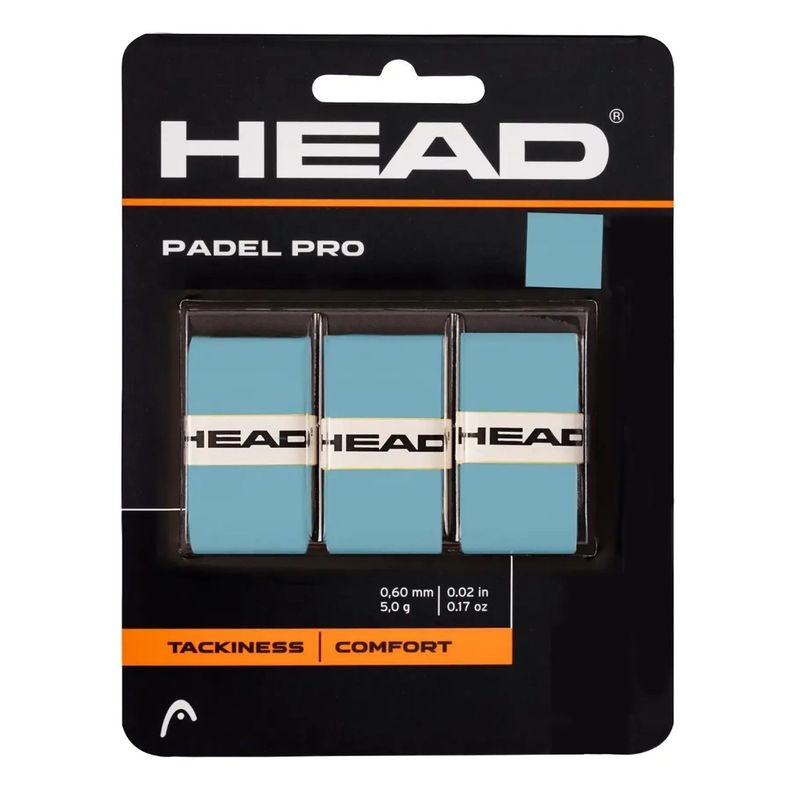 Overgrip Head Padel Pro Azul X3-0