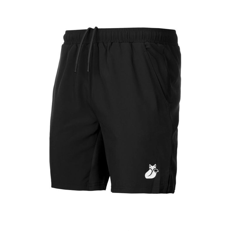 Short Tilki Poly 2.0 Temel Negro Blanco Tenis Padel-0