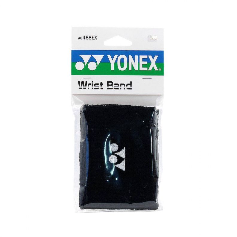 Muñequera Yonex Jumbo Negra Tenis/Padel-1