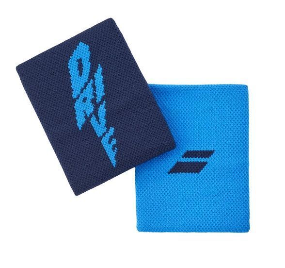 Muñequera Babolat Jumbo Drive Blue X2 Tenis/Padel-0