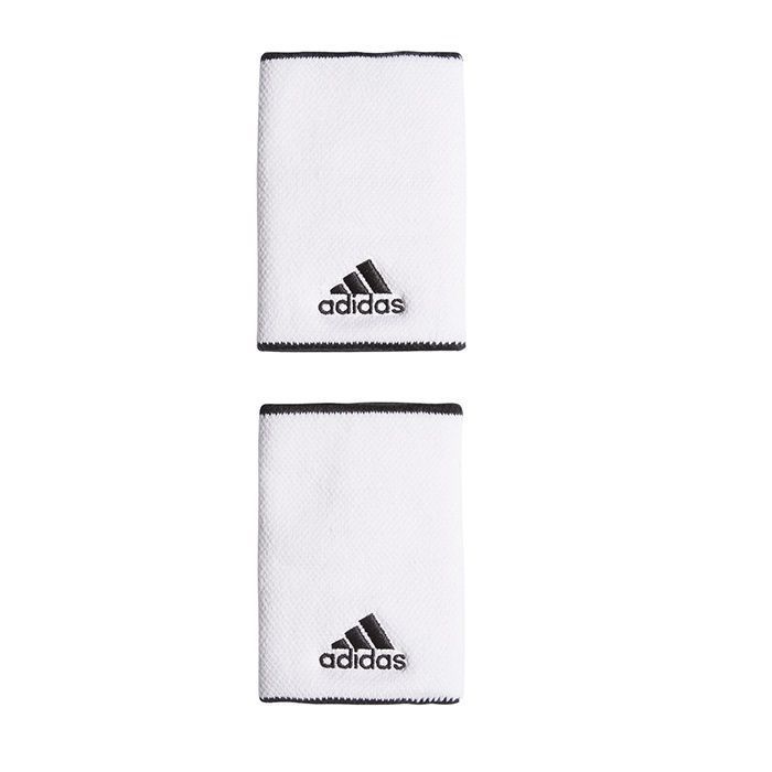Muñequera Adidas Larga Blanca X2 Tenis/Padel-0