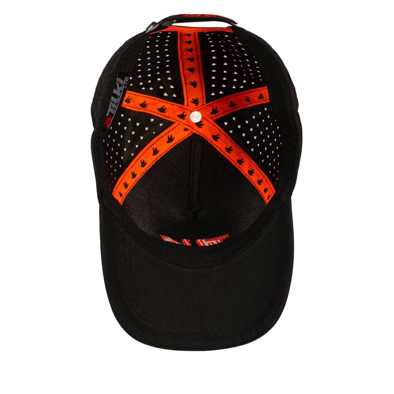 Gorro Tilki Dry Lehinde Negro/Naranjo Tenis Padel-2