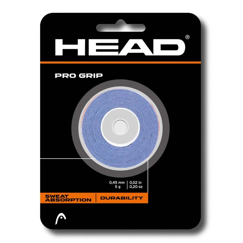Overgrip Head Pro Grip Azul X3 Tenis Padel-0